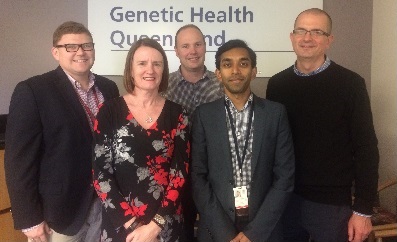 Dr Andrew Mallett, Associate Professor Julie McGaughran, Dr Cas Simons, Dr Chirag Patel and Dr Peter Trnka are part of KidGen  – the National Renal Genetics Flagship for AGHA.