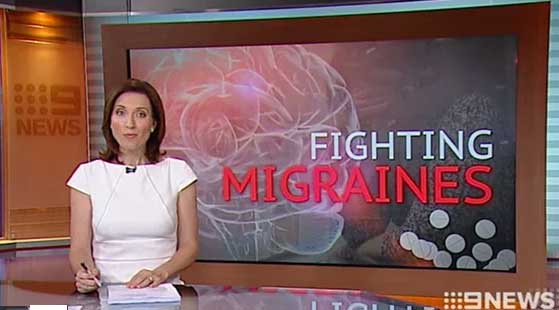 Tacking migraines 9News Report