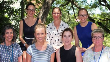 Group of female researchers